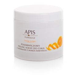 APIS-Pomarańczowy peeling solny do ciała 700g